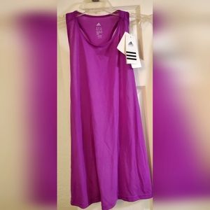 WOMEN'S ADIDAS "CLIMALITE" RAZOR BACK TANK TOP.  NEW WITH TAGS...NEVER WORN!